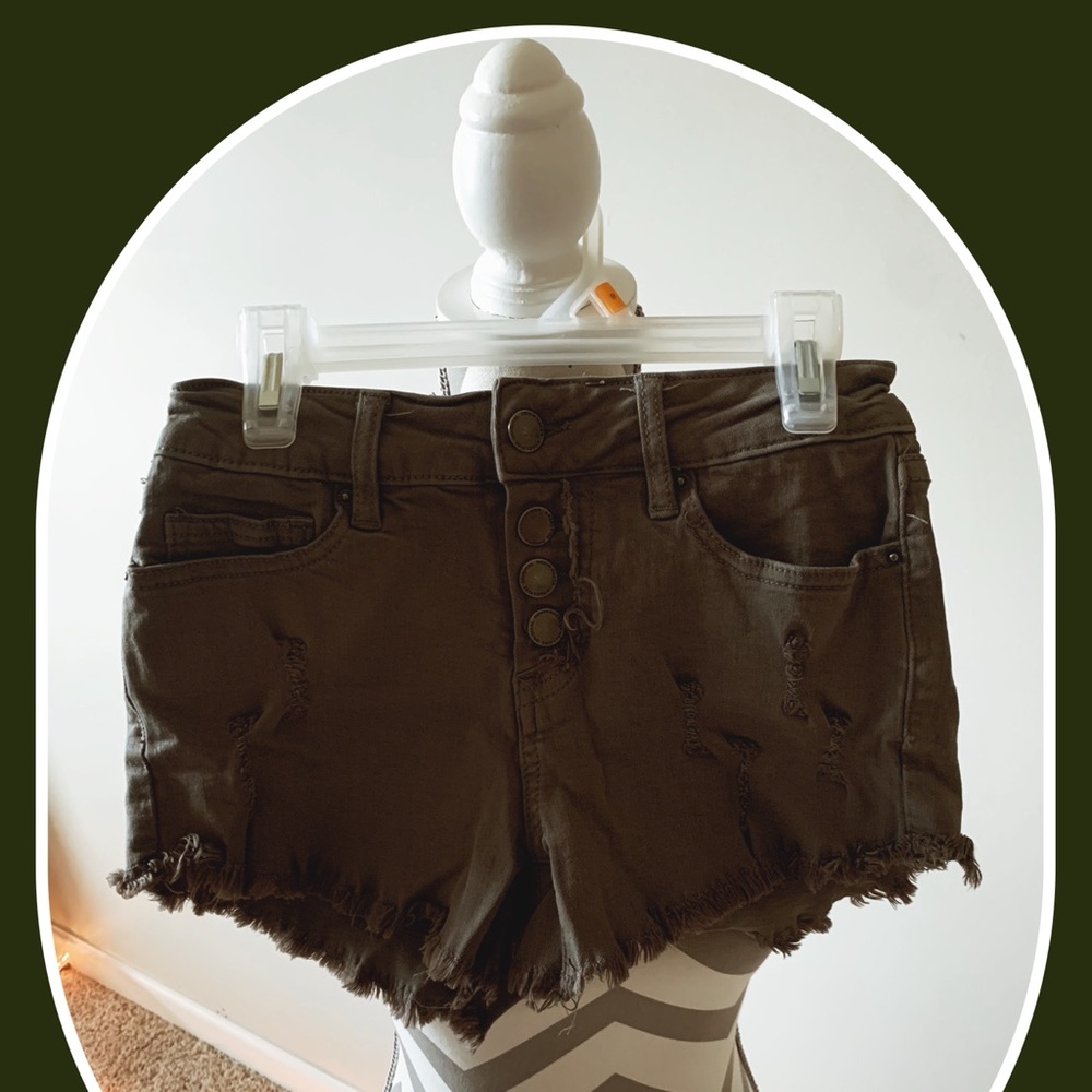 Army Green shorts